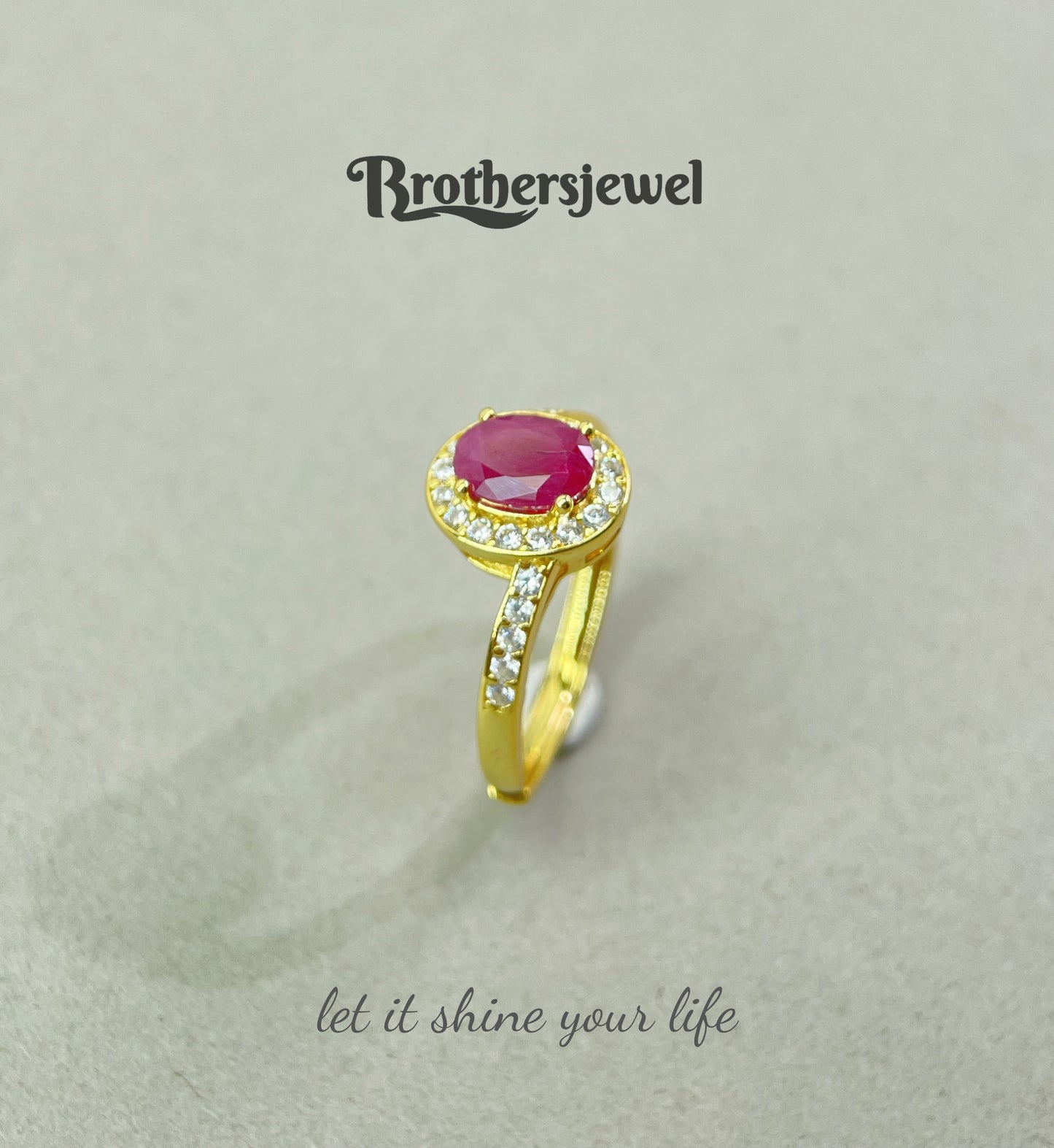 S925 Silver Natural Gorgeous Ruby  Ring N0120109